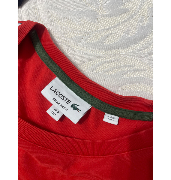 Футболка • Lacoste • Красный