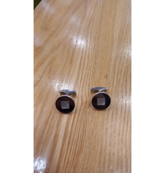 Запонки • Montblanc • Серебряный