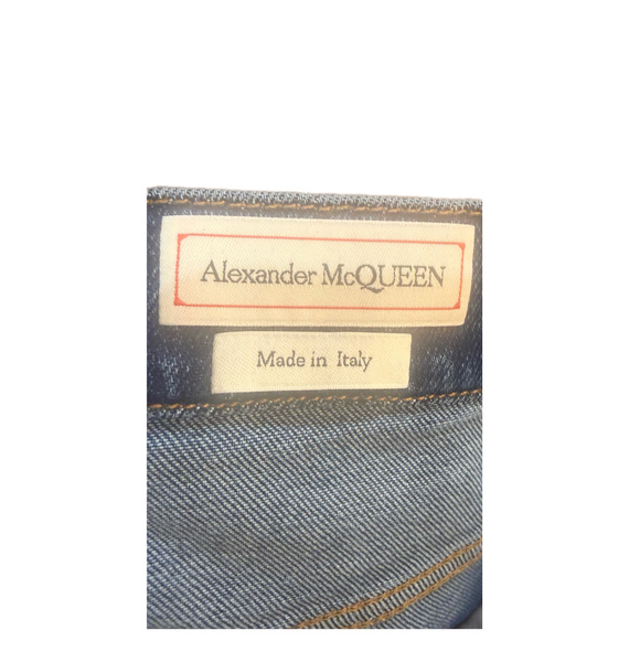 Джинсы • Alexander McQueen • Голубой