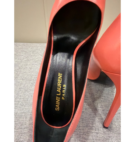 Туфли • Saint Laurent • Коралловый