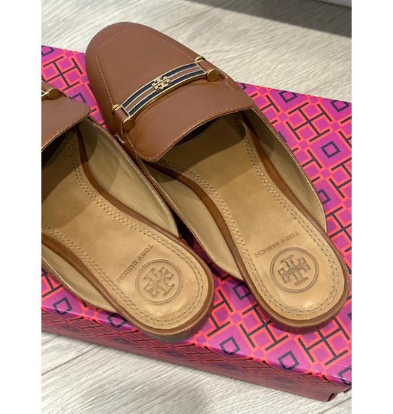 Мюли • Tory Burch • Коричневый