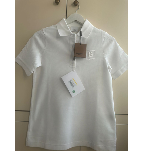 Поло • Burberry • Белый