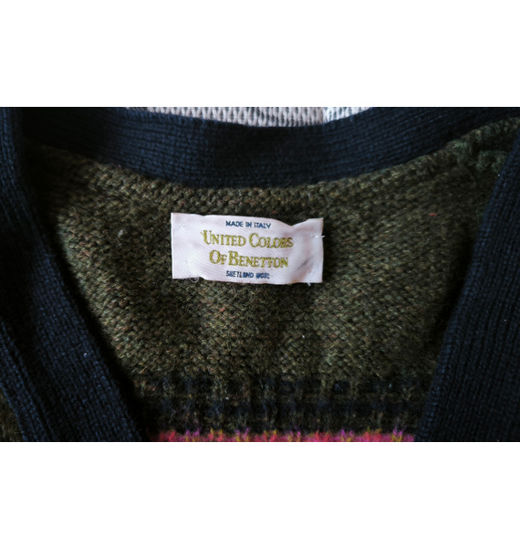 Кардиган • United Colors of Benetton • Зеленый