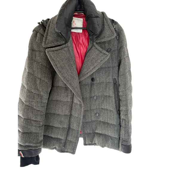 Пуховик • Moncler • Серый