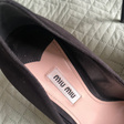 Туфли • Miu Miu • Черный