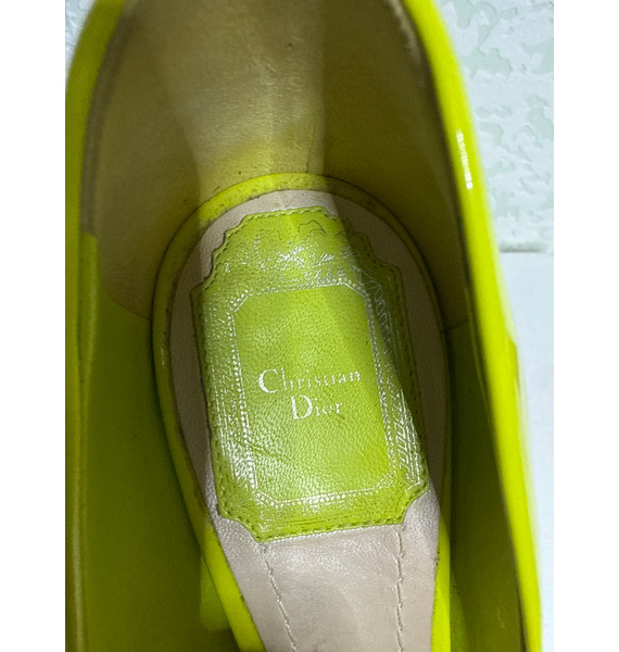 Босоножки • Christian Dior • Салатовый