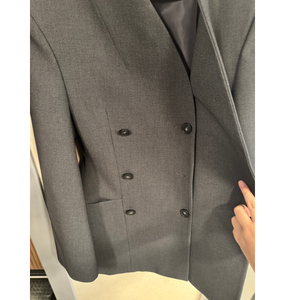 Жакет • EITHER • Серый