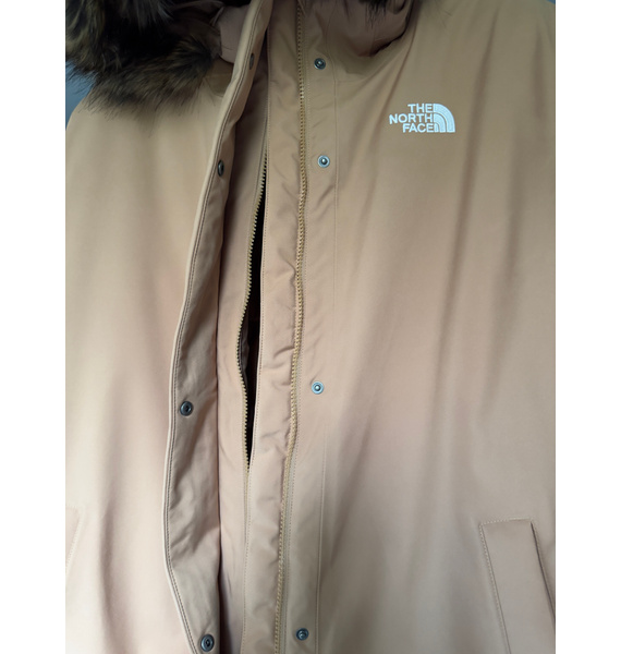 Пуховик • The North Face • Бежевый