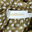 Платье • ZIMMERMANN • Зеленый