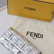 Клатч • Fendi • Серебряный