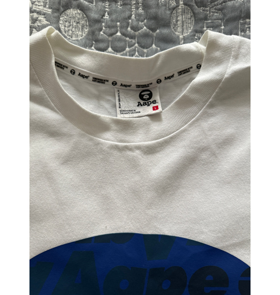 Футболка • AAPE BY *A BATHING APE® • Белый