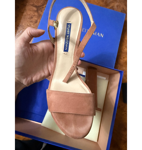 Босоножки • Stuart Weitzman • Розовый