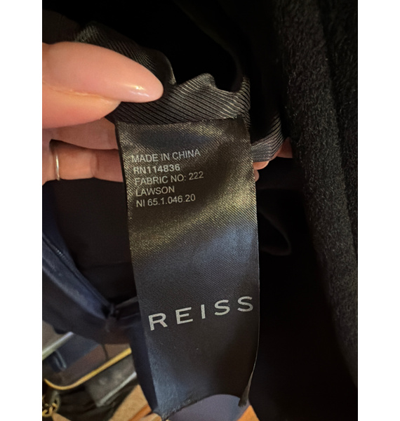 Пальто • REISS • Черный