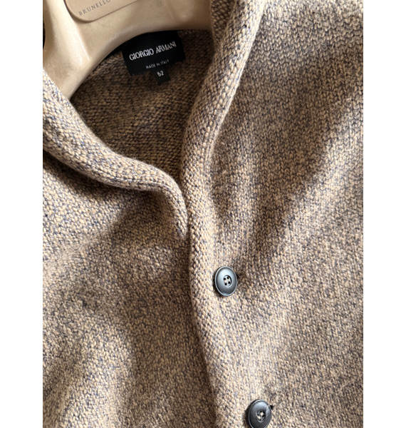 Кардиган • Giorgio Armani • Коричневый