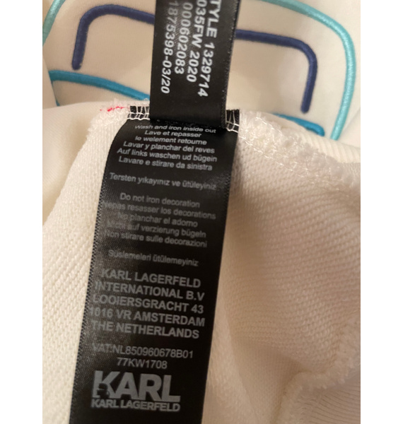 Свитшот • Karl Lagerfeld • Белый