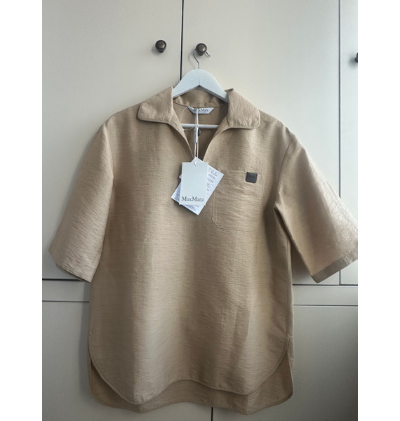 Поло • Max Mara • Бежевый