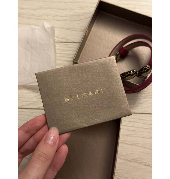Браслет • Bvlgari • Бордовый