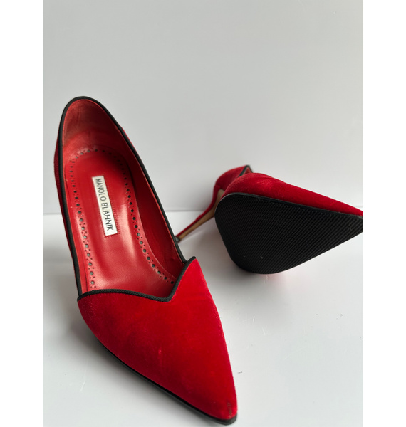 Туфли • Manolo Blahnik • Красный