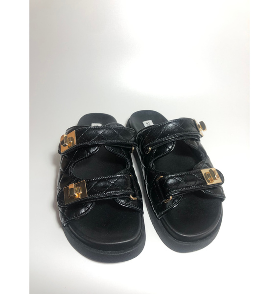 Шлепанцы • Steve Madden • Черный