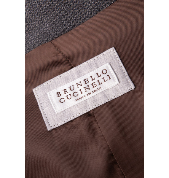 Жилет • Brunello Cucinelli • Серый