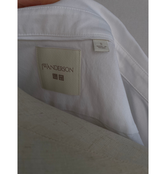 Рубашка • UNIQLO x JW Anderson • Белый