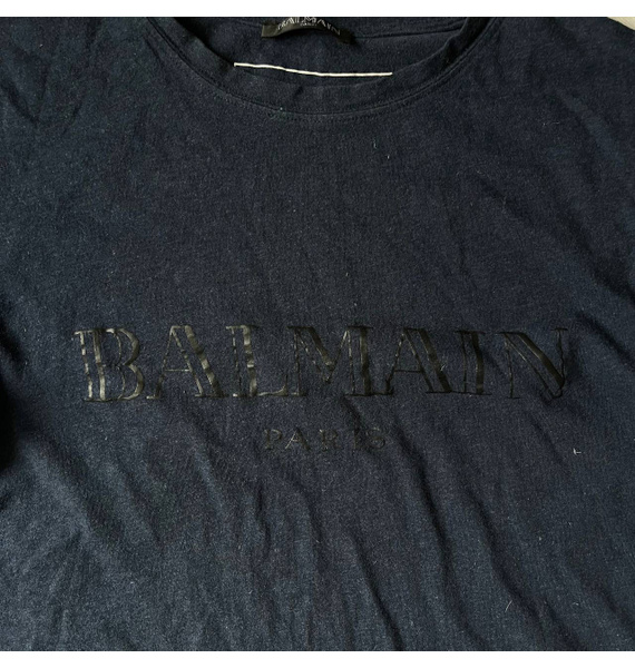 Футболка • Balmain • Темно-синий
