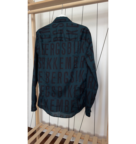 Рубашка • BIKKEMBERGS • Бирюзовый