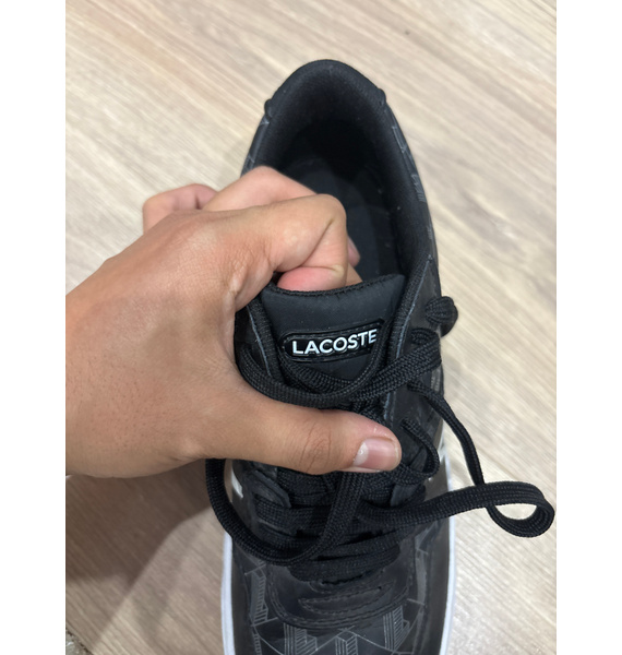 Кеды • Lacoste • Черный