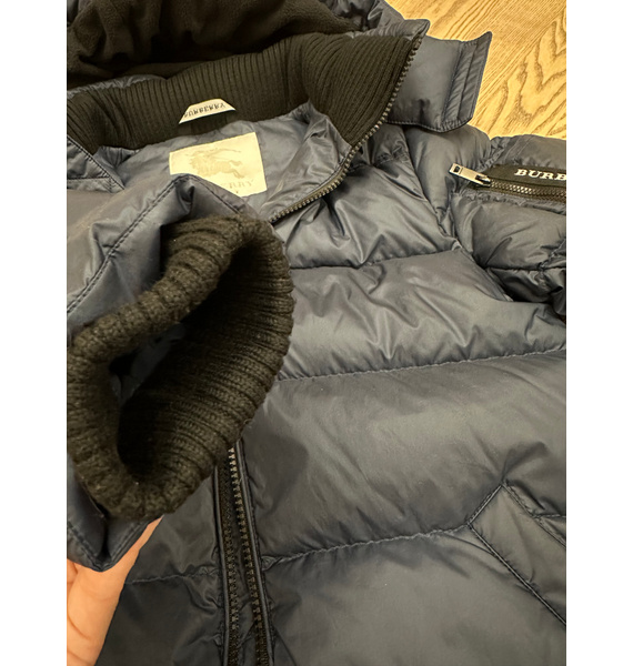 Пуховик • Burberry • Синий
