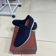 Лоферы • Loro Piana • Темно-синий