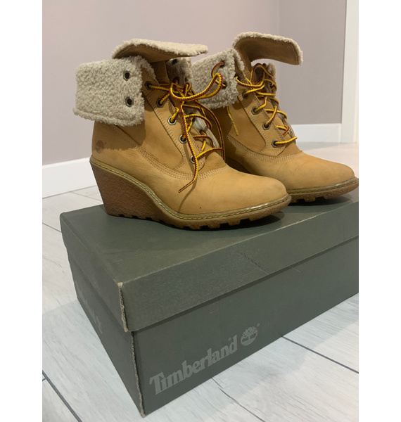 Ботинки • Timberland • Коричневый