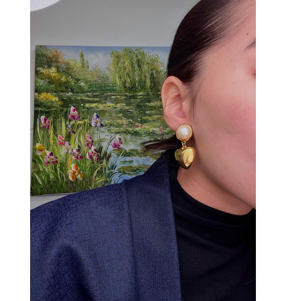 Клипсы • Carolee Lux • Золотой