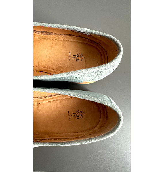 Лоферы • Eleventy • Голубой