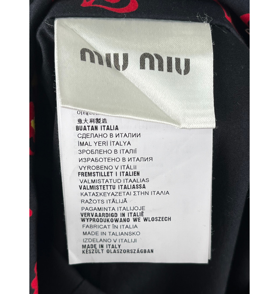 Юбка • Miu Miu • Черный