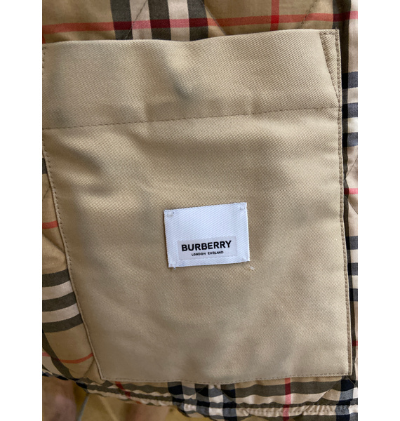 Пальто • Burberry • Бежевый
