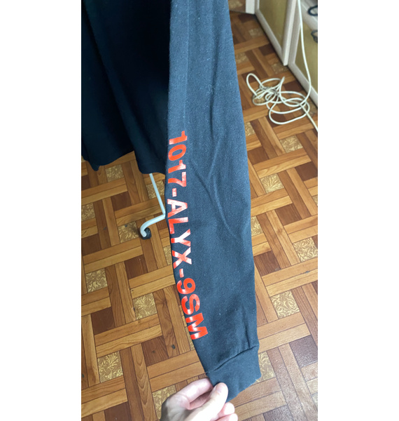 Лонгслив • 1017 ALYX 9SM • Черный