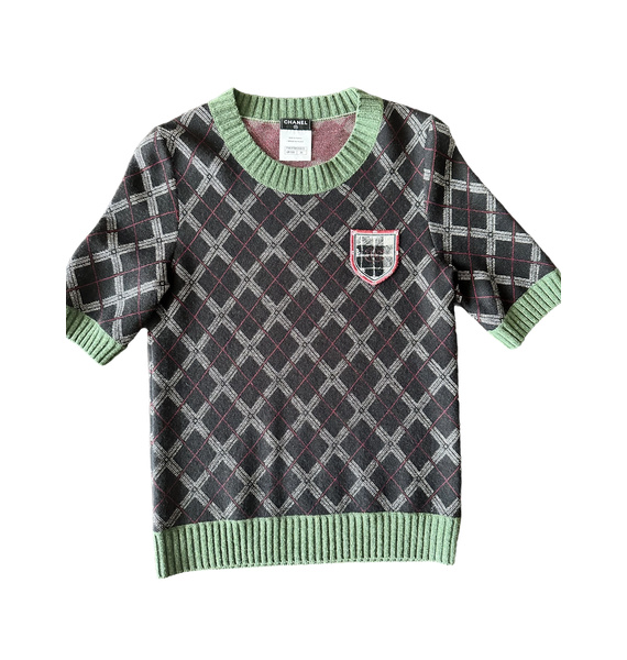 Джемпер • Chanel • Зеленый