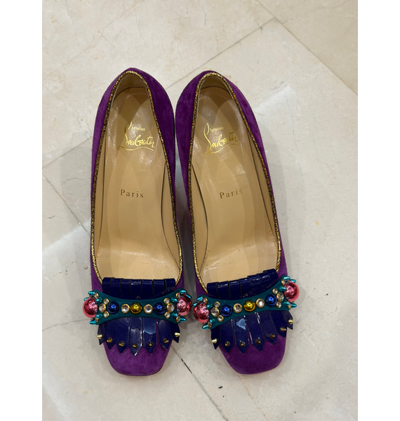 Туфли • Christian Louboutin • Фиолетовый