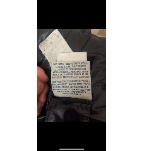 Пуховик • Moncler • Темно-синий