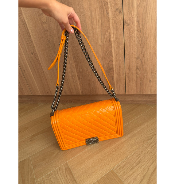 Сумка • Chanel • Оранжевый