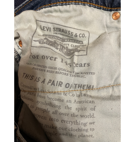 Джинсы • Levi's • Темно-синий