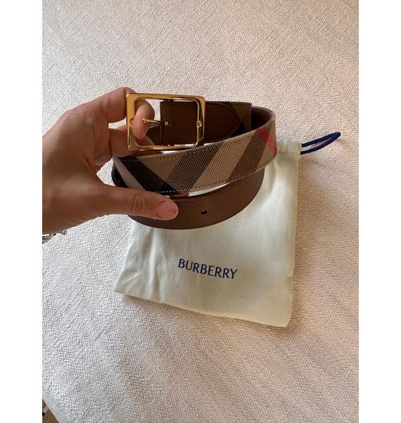 Ремень • Burberry • Коричневый