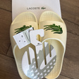 Шлепанцы • Lacoste • Белый
