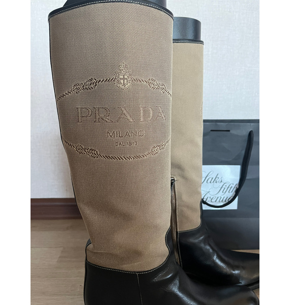 Сапоги • Prada • Черный
