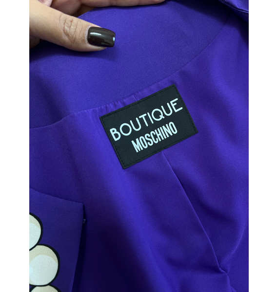 Пиджак • Moschino • Фиолетовый