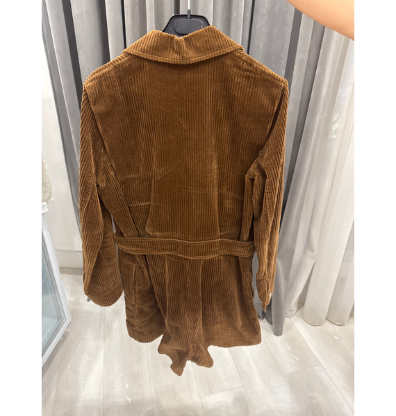 Комбинезон • SANDRO • Коричневый