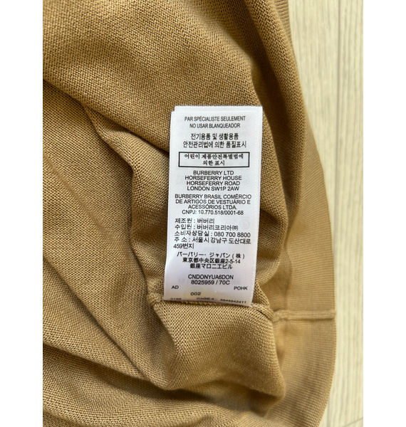 Поло • Burberry • Песочный