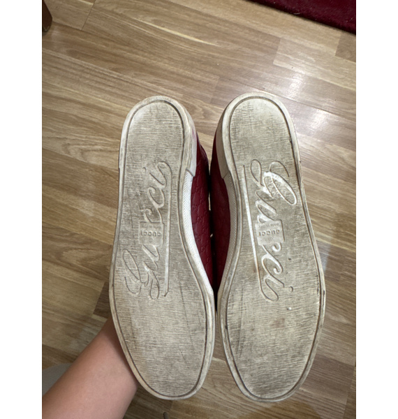 Кроссовки • Gucci • Бордовый