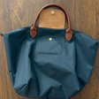 Сумка • Longchamp • Голубой