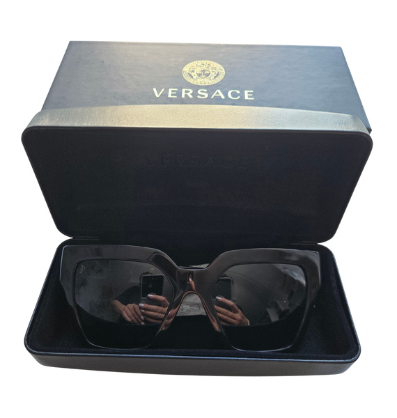 Солнцезащитные очки • Versace • Коричневый